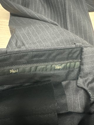 Traje Loro Piana Gris Rayas