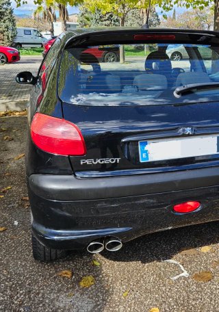 Tubo de escape Peugeot 206 1.6 16V