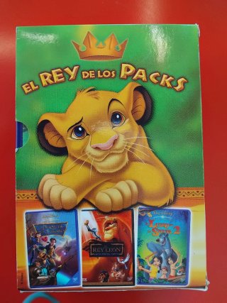 Pack 3 Películas DVD El Rey de los Packs