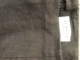 Falda Lino Negra Talla 40