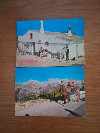 2 Postais Antigos Algarve