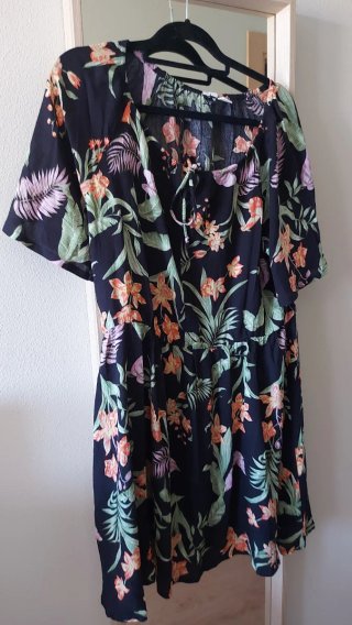 Vestido Verano Roxy Talla XL Estampado Floral