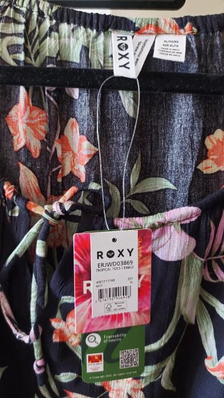 Vestido Verano Roxy Talla XL Estampado Floral
