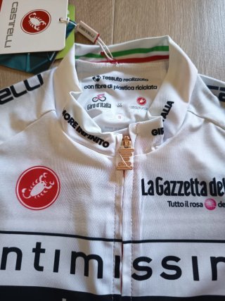 Maillot Castelli Giro d'Italia Maglia Bianca 2023