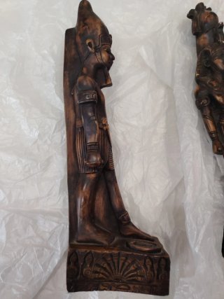 Tre Statue Egiziane da Collezione