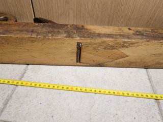 Antica pialla in legno 70 cm