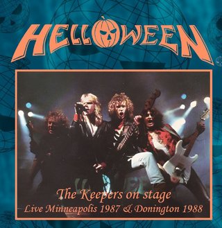 Helloween - The Keepers on stage Live CD 1987 1988 em segunda mão