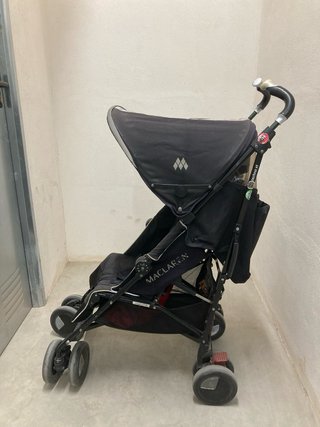 Carrito Maclaren Negro/Gris