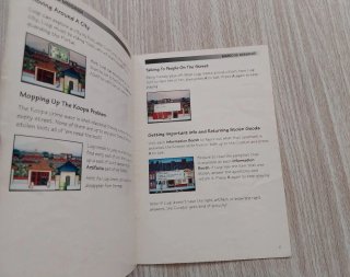 MANUAL MARIO IS MISSING SUPER NINTENDO