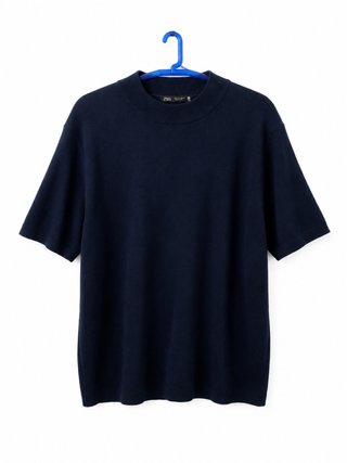 Jersey Zara Invierno Azul Marino