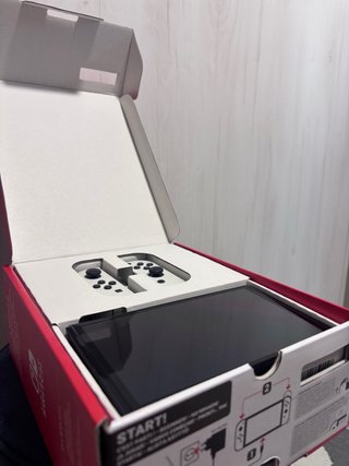 Nintendo Switch OLED Blanca