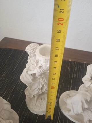 Lote 4 Figuras Mármolina Mujer