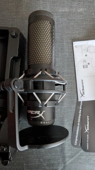 HyperX QuadCast S Micrófono USB RGB PIEZAS/REPARAR