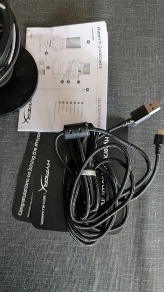HyperX QuadCast S Micrófono USB RGB PIEZAS/REPARAR