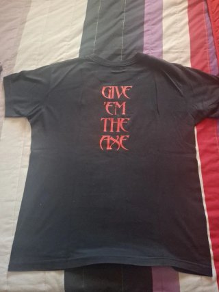 Camiseta Negra Lizzy Borden Talla M
