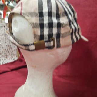 Cappello visiera Burberry a quadretti