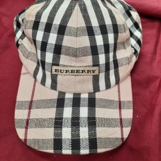 Cappello visiera Burberry a quadretti