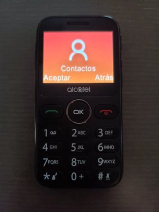 Telefono Mobile Alcatel One Touch Nero