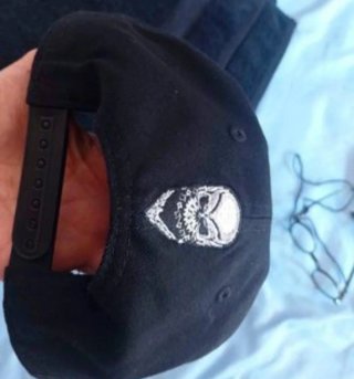 Gorra plana Skull