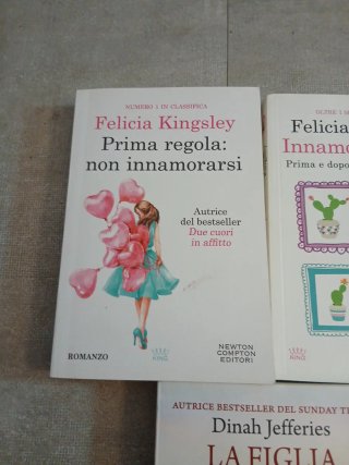 3 Libri Felicia Kingsley e Dinah Jefferies
