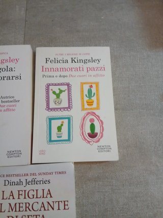 3 Libri Felicia Kingsley e Dinah Jefferies