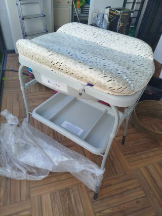 Bañera cambiador bebé
