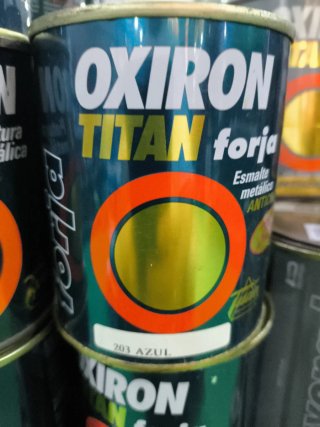 Lote 8x375ml Oxiron Forja Azul