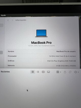 MacBook Pro i5 nuovo di zecca