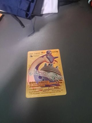 Carta Pokémon Dorada Lapras VMAX