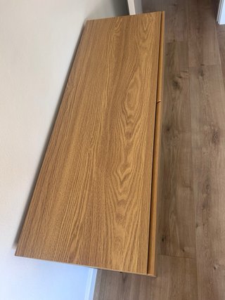 Consola recibidor madera y metal