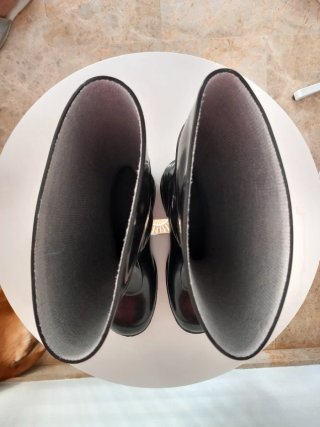 Botas de agua negras hombre