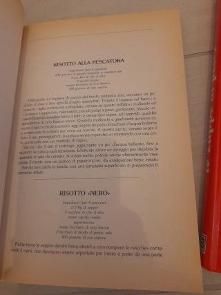 Lotto due libri cucina pesce e zuppe di pesce