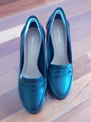 Zapatos tacón Anna Field negros talla 36