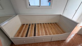 Estructura Cama Ikea HEMNES Blanca