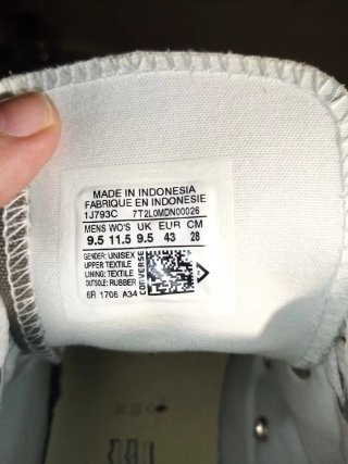 Converse Scarpe Alte grigio 43
