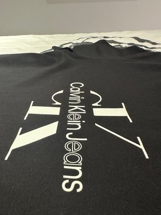 Camiseta Calvin Klein Jeans Negra Talla M Nueva