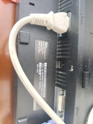 Monitor Dell Negra/Gris