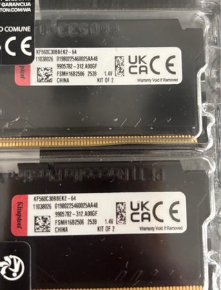 Kingston FURY DDR5 64GB (2x32GB) 6000MT/s