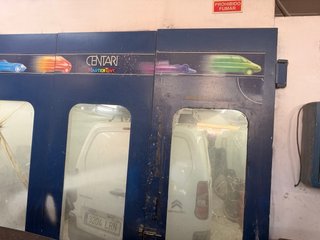 Cabina para pintar coches