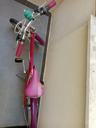 Bicicleta niña Btwin rosa