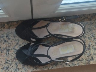Sandalias de fiesta negras