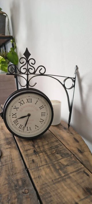Reloj de Pared Estilo Estación Londres