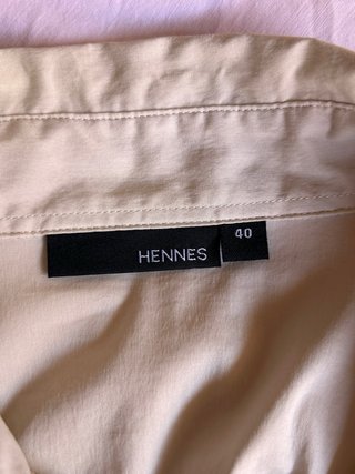 Camisa H&M Beige Mujer Vintage