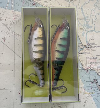 Lote 2 señuelos pesca Rapala XRJ14