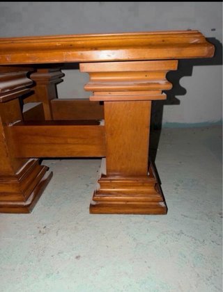 Mesa de madera maciza