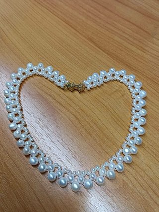 Collar Perlas Naturales 40cm