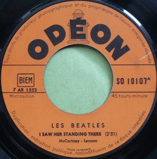 Disco Vinilo The Beatles Francia