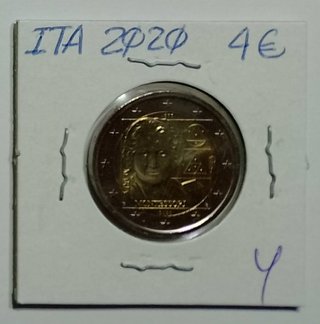 2 Euros Italia 2020 Maria Montessori