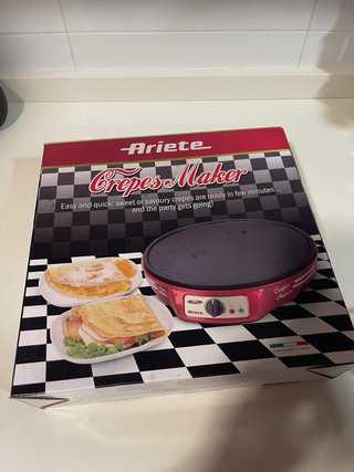 Crepera Ariete Roja con Accesorios