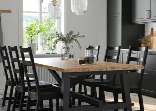 Mesa Comedor Madera Acacia 4 Comensales